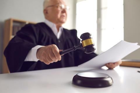 Richter verliest Urteil und macht es rechtskräftig